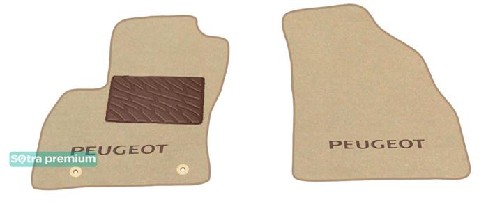Sotra 07060-CH-BEIGE Interior mats Sotra two-layer beige for Peugeot Bipper (2008-), set 07060CHBEIGE: Buy near me in Poland at 2407.PL - Good price!