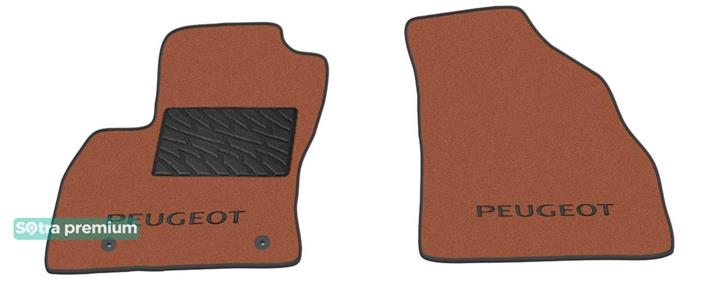 Sotra 07060-CH-TERRA Interior mats Sotra two-layer terracotta for Peugeot Bipper (2008-), set 07060CHTERRA: Buy near me in Poland at 2407.PL - Good price!