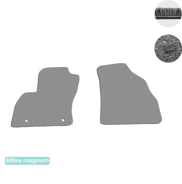 Sotra 07060-MG20-GREY Interior mats Sotra two-layer gray for Peugeot Bipper (2008-), set 07060MG20GREY: Buy near me in Poland at 2407.PL - Good price!
