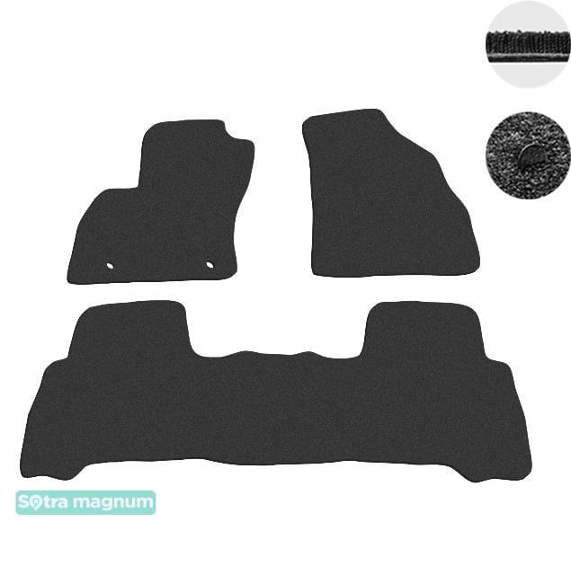 Sotra 07061-MG15-BLACK Interior mats Sotra two-layer black for Peugeot Bipper (2008-), set 07061MG15BLACK: Buy near me in Poland at 2407.PL - Good price!