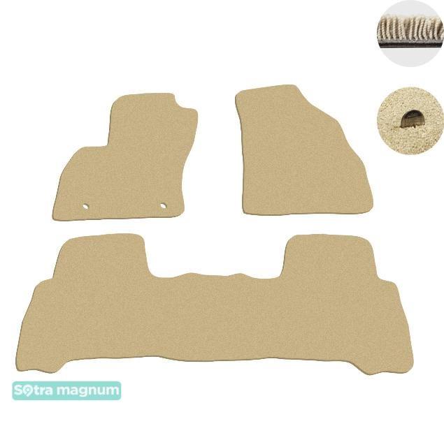 Sotra 07061-MG20-BEIGE Interior mats Sotra two-layer beige for Peugeot Bipper (2008-), set 07061MG20BEIGE: Buy near me at 2407.PL in Poland at an Affordable price!