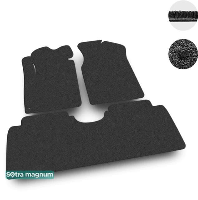 Sotra 07115-MG15-BLACK Interior mats Sotra two-layer black for Volkswagen Sharan (1995-2010), set 07115MG15BLACK: Buy near me in Poland at 2407.PL - Good price!