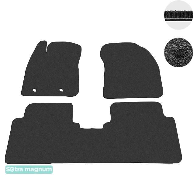 Sotra 07116-MG15-BLACK Interior mats Sotra two-layer black for Toyota Avensis (2009-), set 07116MG15BLACK: Buy near me in Poland at 2407.PL - Good price!