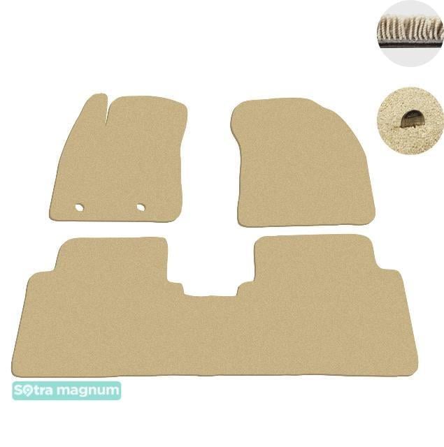 Sotra 07116-MG20-BEIGE Interior mats Sotra two-layer beige for Toyota Avensis (2009-), set 07116MG20BEIGE: Buy near me at 2407.PL in Poland at an Affordable price!
