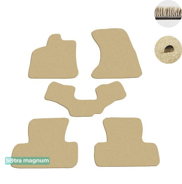 Sotra 07117-MG20-BEIGE Interior mats Sotra two-layer beige for Audi Q5 (2008-2016), set 07117MG20BEIGE: Buy near me in Poland at 2407.PL - Good price!