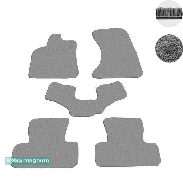 Sotra 07117-MG20-GREY Interior mats Sotra two-layer gray for Audi Q5 (2008-2016), set 07117MG20GREY: Buy near me in Poland at 2407.PL - Good price!