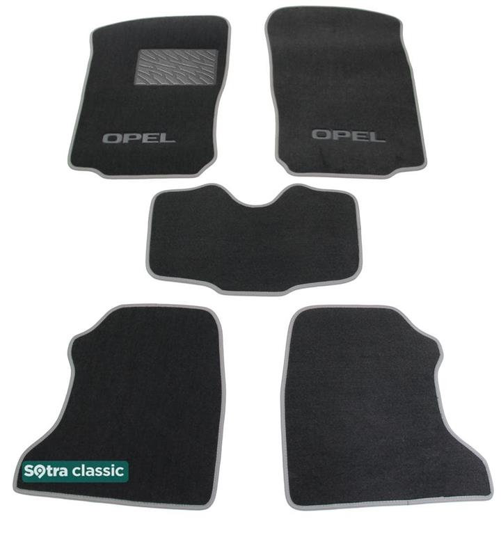 Sotra 07118-GD-GREY Interior mats Sotra two-layer gray for Opel Combo c (2001-2011), set 07118GDGREY: Buy near me in Poland at 2407.PL - Good price!