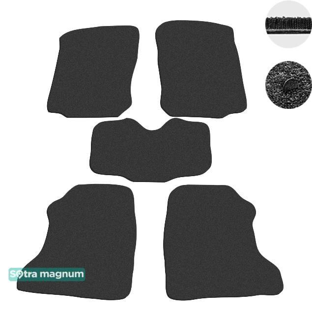 Sotra 07118-MG15-BLACK Interior mats Sotra two-layer black for Opel Combo c (2001-2011), set 07118MG15BLACK: Buy near me in Poland at 2407.PL - Good price!