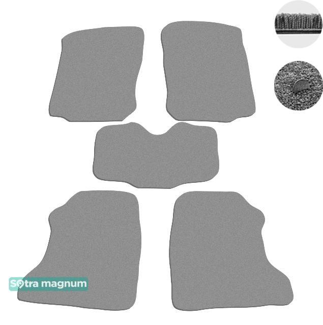 Sotra 07118-MG20-GREY Interior mats Sotra two-layer gray for Opel Combo c (2001-2011), set 07118MG20GREY: Buy near me in Poland at 2407.PL - Good price!