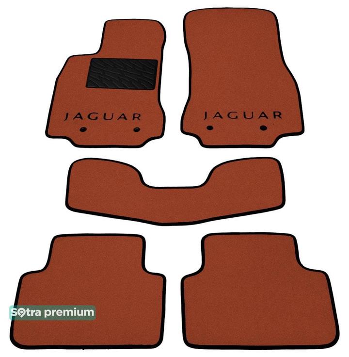 Sotra 07120-CH-TERRA Interior mats Sotra two-layer terracotta for Jaguar Xf (2008-2015), set 07120CHTERRA: Buy near me in Poland at 2407.PL - Good price!