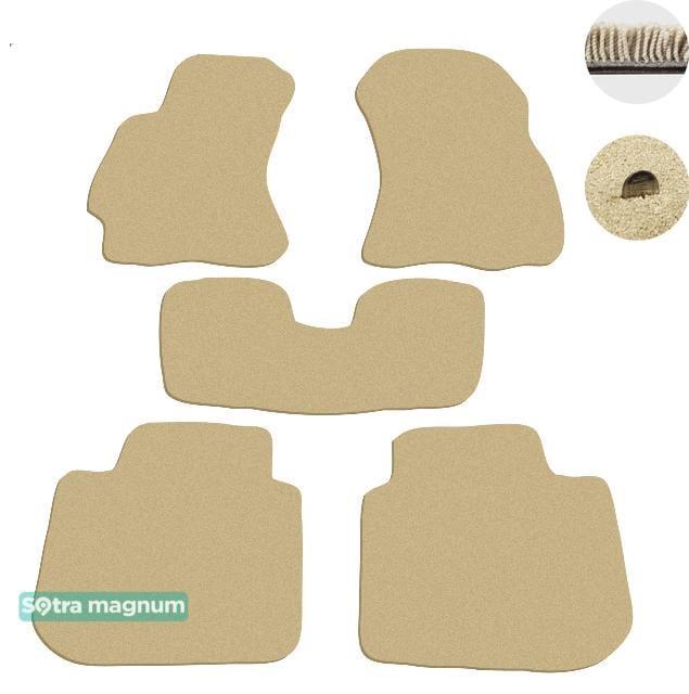 Sotra 07125-MG20-BEIGE Interior mats Sotra Double layer beige for Subaru Legacy/Outback, set 07125MG20BEIGE: Buy near me in Poland at 2407.PL - Good price!