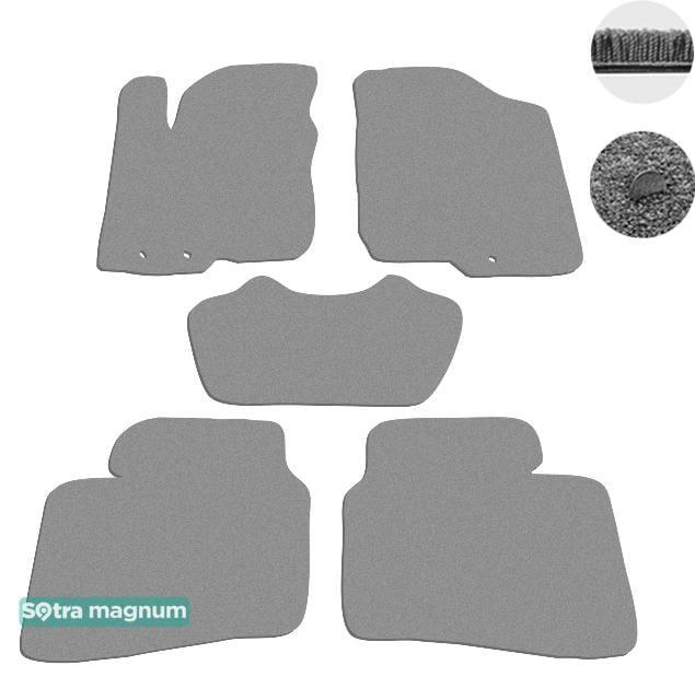 Sotra 07127-MG20-GREY Interior mats Sotra two-layer gray for KIA Cerato (2008-2012), set 07127MG20GREY: Buy near me in Poland at 2407.PL - Good price!