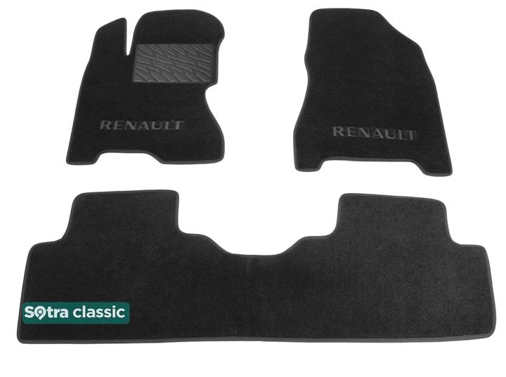 Sotra 07132-GD-BLACK Interior mats Sotra two-layer black for Renault Koleos (2007-2016), set 07132GDBLACK: Buy near me at 2407.PL in Poland at an Affordable price!
