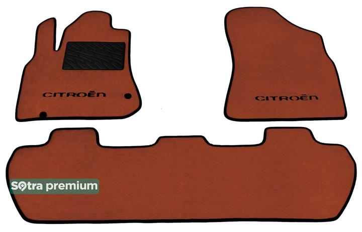 Sotra 07142-CH-TERRA Interior mats Sotra two-layer terracotta for Citroen Berlingo (2008-2018), set 07142CHTERRA: Buy near me at 2407.PL in Poland at an Affordable price!