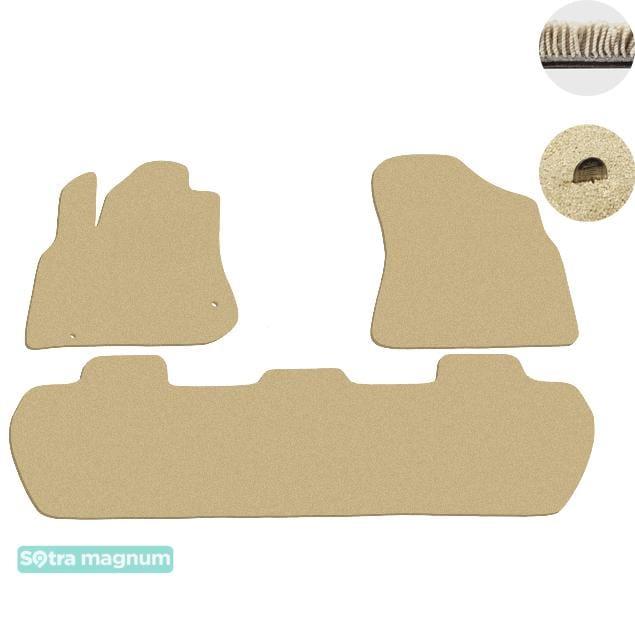 Sotra 07142-MG20-BEIGE Interior mats Sotra two-layer beige for Citroen Berlingo (2008-2018), set 07142MG20BEIGE: Buy near me in Poland at 2407.PL - Good price!