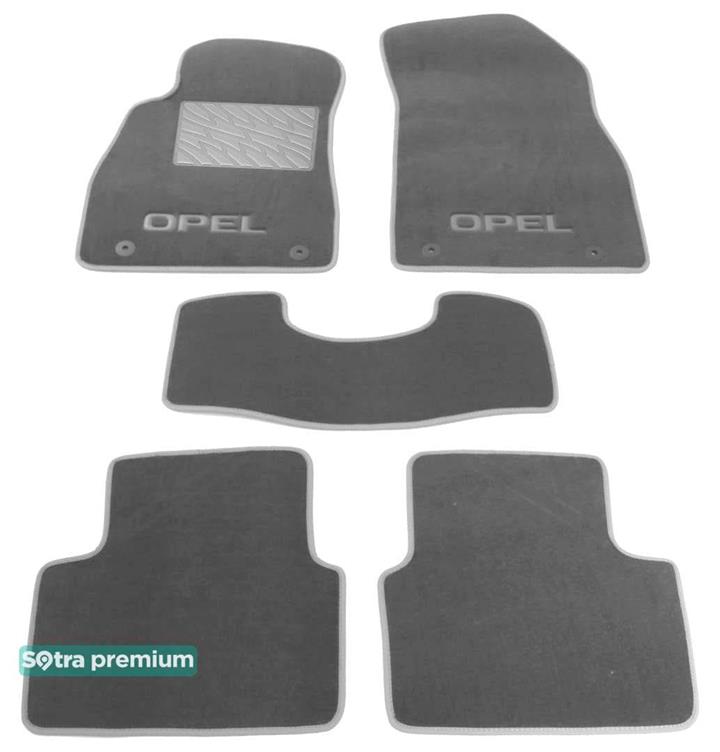 Sotra 07146-CH-GREY Interior mats Sotra two-layer gray for Opel Insigna (2008-2012), set 07146CHGREY: Buy near me in Poland at 2407.PL - Good price!