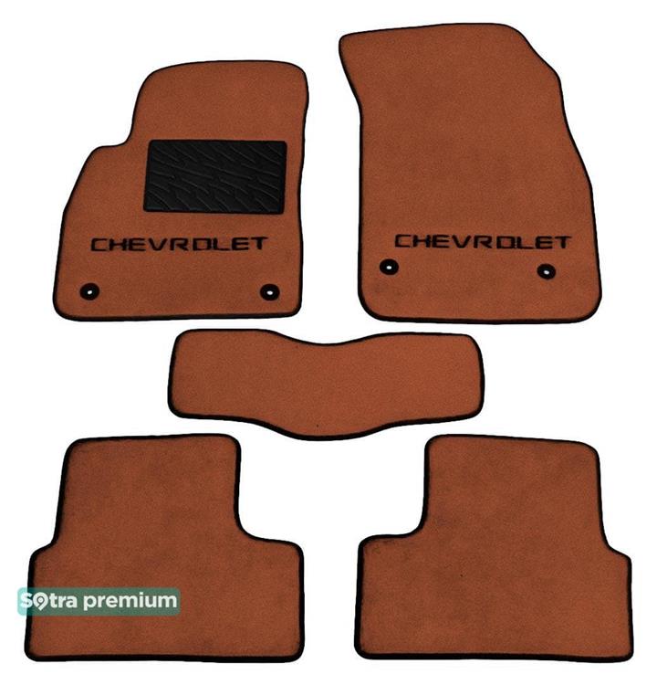 Sotra 07147-CH-TERRA Interior mats Sotra two-layer terracotta for Chevrolet Cruze (2008-2015), set 07147CHTERRA: Buy near me in Poland at 2407.PL - Good price!