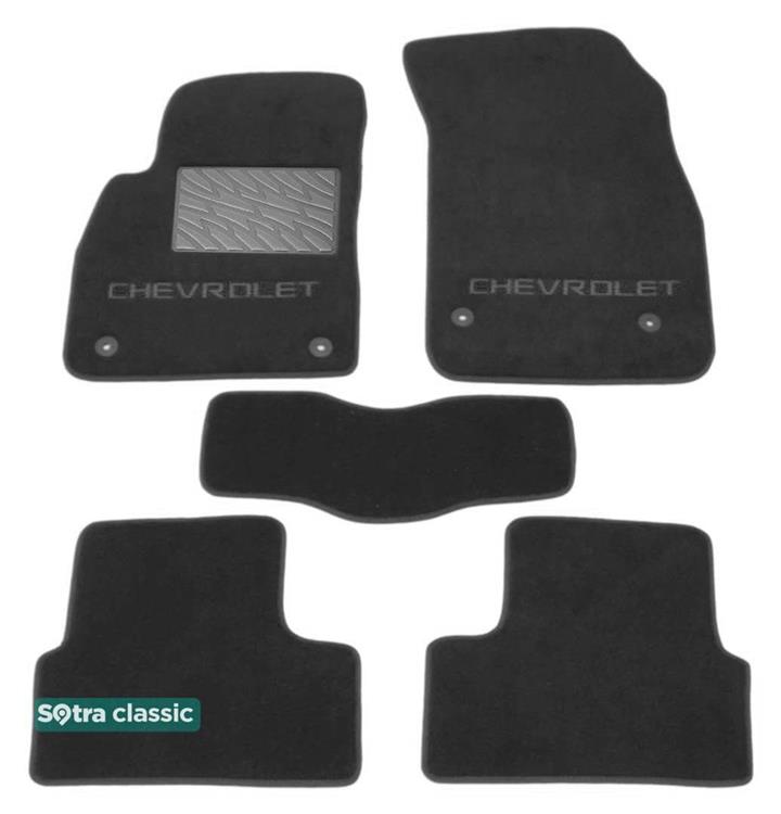 Sotra 07147-GD-GREY Interior mats Sotra two-layer gray for Chevrolet Cruze (2008-2015), set 07147GDGREY: Buy near me in Poland at 2407.PL - Good price!