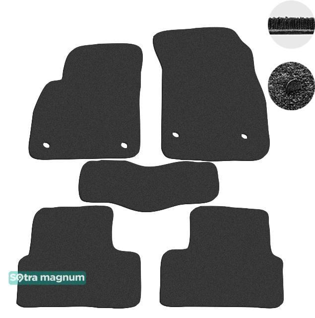 Sotra 07147-MG15-BLACK Interior mats Sotra two-layer black for Chevrolet Cruze (2008-2015), set 07147MG15BLACK: Buy near me in Poland at 2407.PL - Good price!