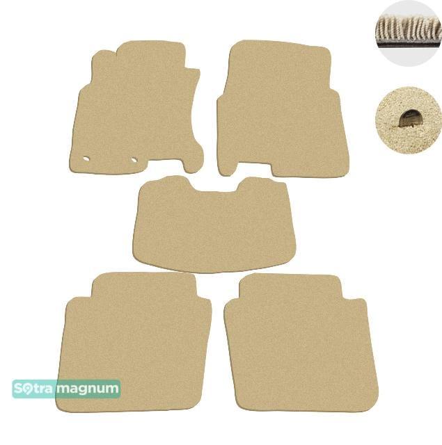 Sotra 07151-MG20-BEIGE Interior mats Sotra two-layer beige for Nissan Qashqai+2 (2008-2013), set 07151MG20BEIGE: Buy near me in Poland at 2407.PL - Good price!