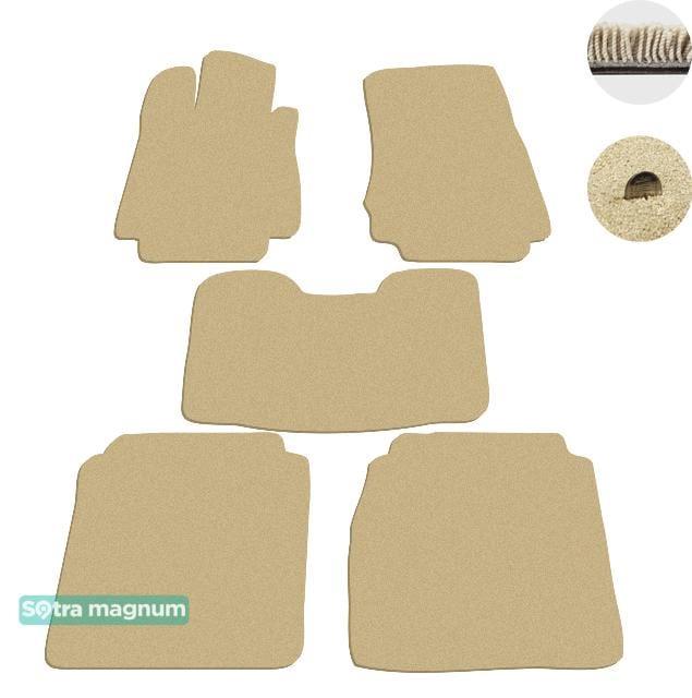 Sotra 07152-MG20-BEIGE Interior mats Sotra two-layer beige for Mercedes S-class (1998-2005), set 07152MG20BEIGE: Buy near me in Poland at 2407.PL - Good price!