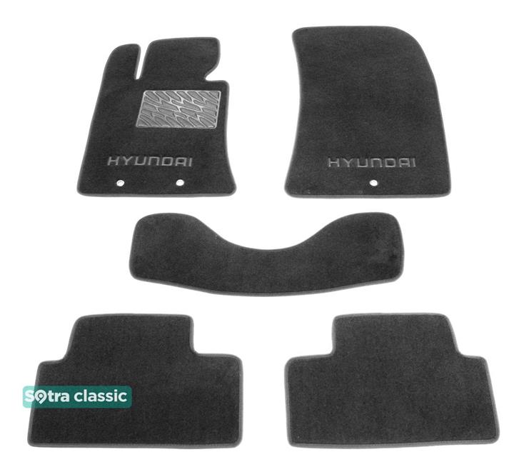 Sotra 07156-GD-GREY Interior mats Sotra two-layer gray for Hyundai Genesis coupe (2010-), set 07156GDGREY: Buy near me in Poland at 2407.PL - Good price!