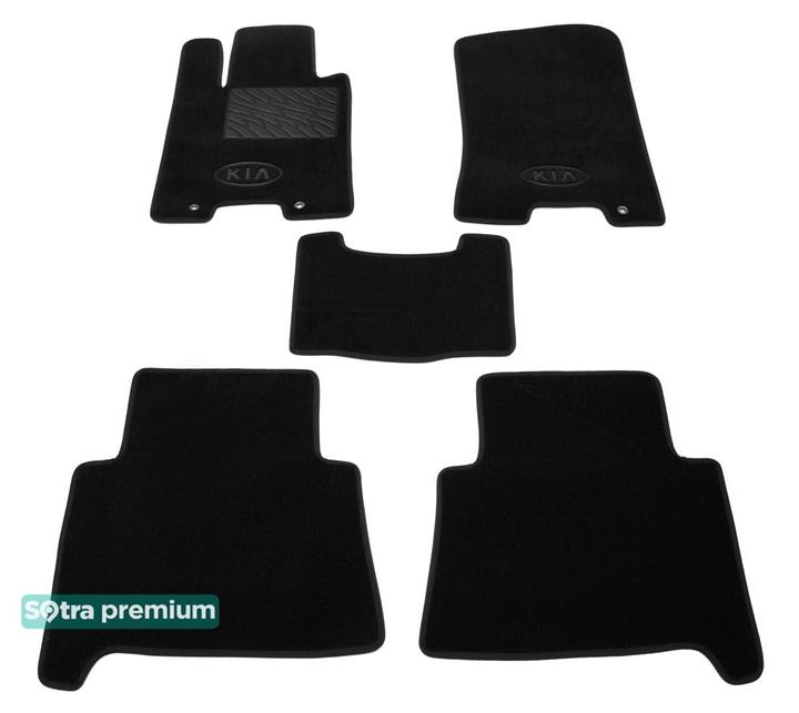 Sotra 07157-CH-BLACK Interior mats Sotra two-layer black for KIA Mohave / borrego (2008-), set 07157CHBLACK: Buy near me in Poland at 2407.PL - Good price!