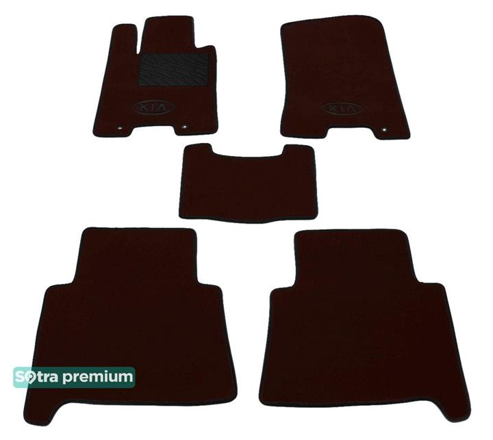 Sotra 07157-CH-CHOCO Interior mats Sotra two-layer brown for KIA Mohave / borrego (2008-), set 07157CHCHOCO: Buy near me in Poland at 2407.PL - Good price!