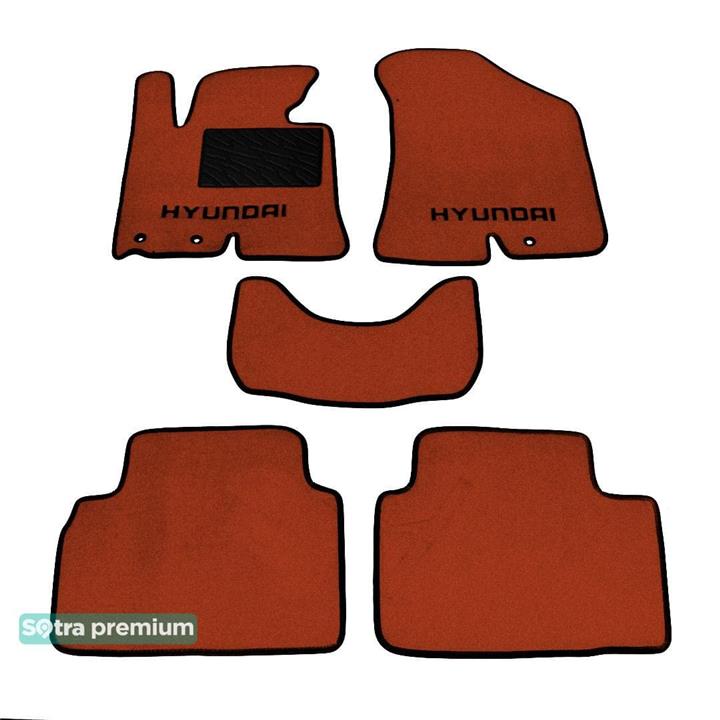 Sotra 07163-CH-TERRA Interior mats Sotra two-layer terracotta for Hyundai Ix35 (2010-2015), set 07163CHTERRA: Buy near me in Poland at 2407.PL - Good price!