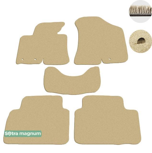 Sotra 07163-MG20-BEIGE Interior mats Sotra two-layer beige for Hyundai Ix35 (2010-2015), set 07163MG20BEIGE: Buy near me in Poland at 2407.PL - Good price!
