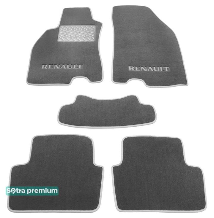 Sotra 07164-CH-GREY Interior mats Sotra two-layer gray for Renault Megane (2008-2016), set 07164CHGREY: Buy near me in Poland at 2407.PL - Good price!