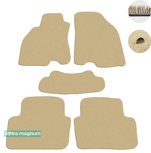 Sotra 07164-MG20-BEIGE Interior mats Sotra two-layer beige for Renault Megane (2008-2016), set 07164MG20BEIGE: Buy near me in Poland at 2407.PL - Good price!