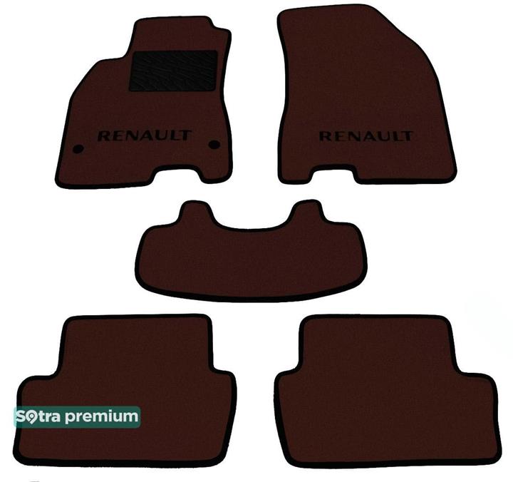 Sotra 07165-CH-CHOCO Interior mats Sotra two-layer brown for Renault Fluence (2009-), set 07165CHCHOCO: Buy near me in Poland at 2407.PL - Good price!