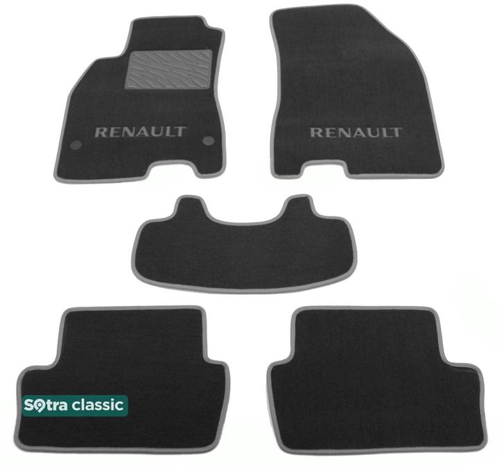 Sotra 07165-GD-GREY Interior mats Sotra two-layer gray for Renault Fluence (2009-), set 07165GDGREY: Buy near me at 2407.PL in Poland at an Affordable price!