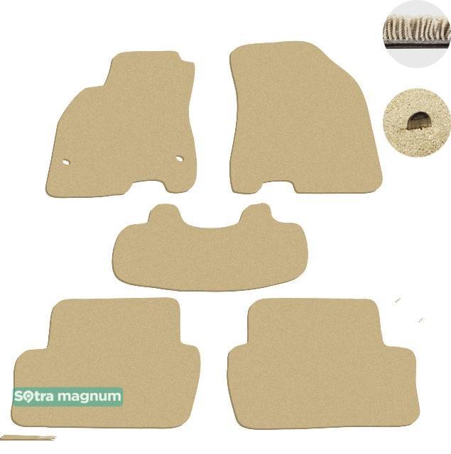 Sotra 07165-MG20-BEIGE Interior mats Sotra two-layer beige for Renault Fluence (2009-), set 07165MG20BEIGE: Buy near me at 2407.PL in Poland at an Affordable price!