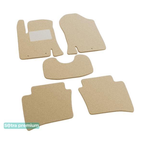 Sotra 07173-CH-BEIGE Interior mats Sotra two-layer beige for Hyundai I20 (2008-2014), set 07173CHBEIGE: Buy near me in Poland at 2407.PL - Good price!