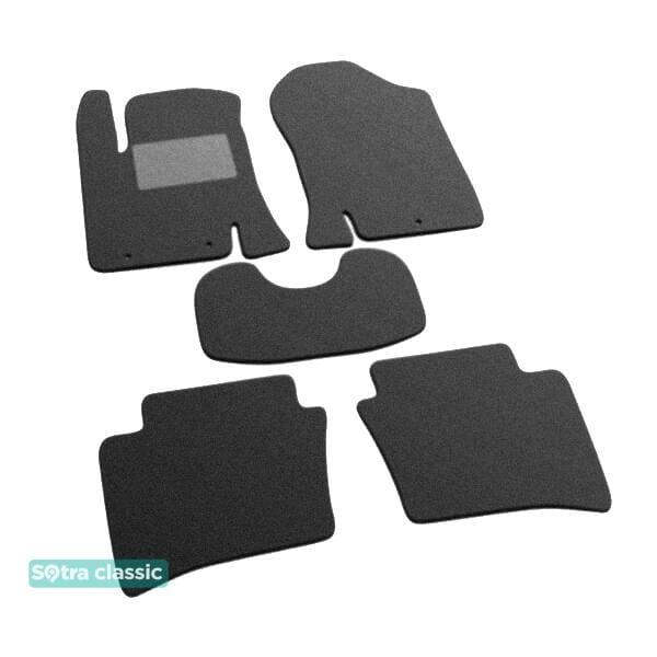 Sotra 07173-GD-GREY Interior mats Sotra two-layer gray for Hyundai I20 (2008-2014), set 07173GDGREY: Buy near me in Poland at 2407.PL - Good price!