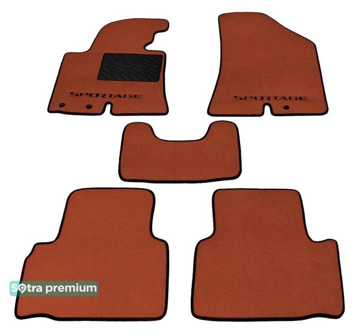 Sotra 07192-CH-TERRA Interior mats Sotra two-layer terracotta for KIA Sportage (2010-2015), set 07192CHTERRA: Buy near me in Poland at 2407.PL - Good price!