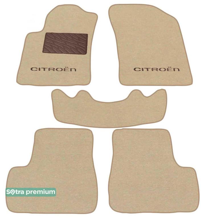 Sotra 07194-CH-BEIGE Interior mats Sotra Double layer beige for Citroen C3/Ds3, set 07194CHBEIGE: Buy near me in Poland at 2407.PL - Good price!
