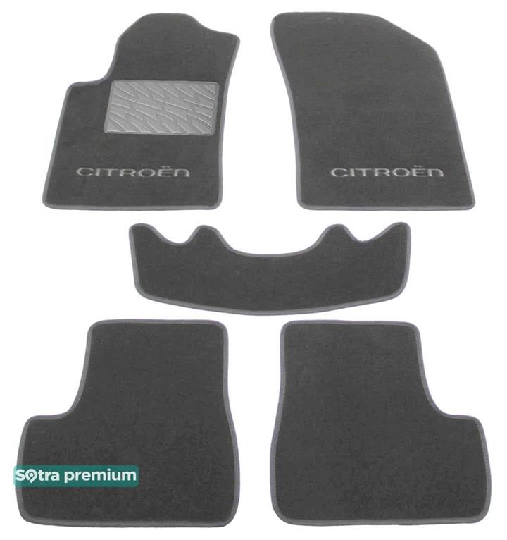 Sotra 07194-CH-GREY Interior mats Sotra Double layer gray for Citroen C3/Ds3, set 07194CHGREY: Buy near me at 2407.PL in Poland at an Affordable price!