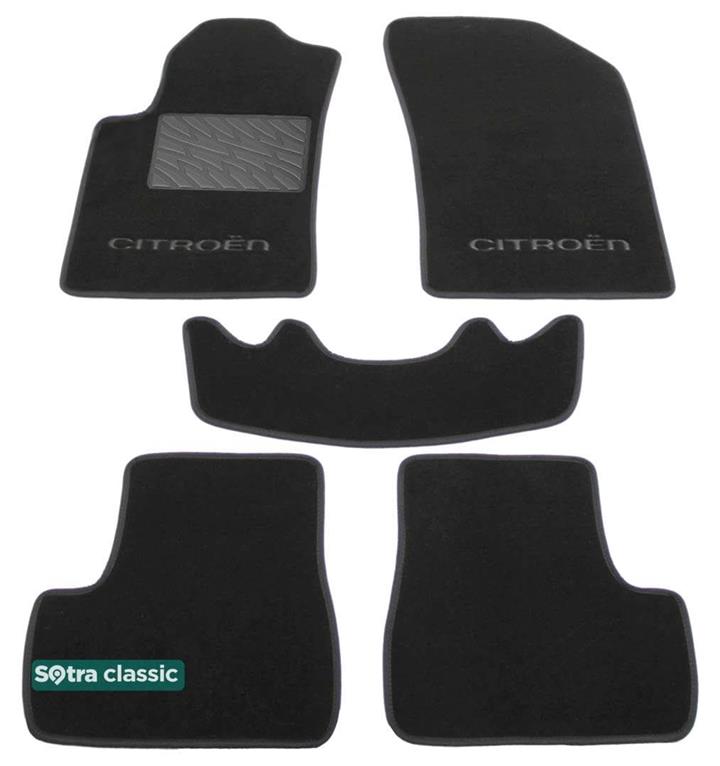 Sotra 07194-GD-GREY Interior mats Sotra Double layer gray for Citroen C3/Ds3, set 07194GDGREY: Buy near me in Poland at 2407.PL - Good price!