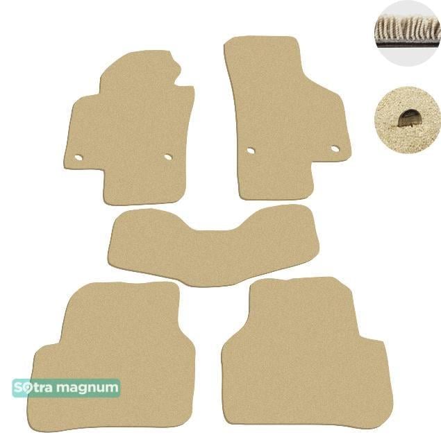 Sotra 07203-MG20-BEIGE Interior mats Sotra two-layer beige for Volkswagen Passat (2008-2017), set 07203MG20BEIGE: Buy near me in Poland at 2407.PL - Good price!