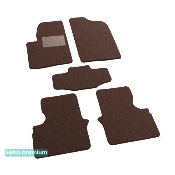 Sotra 07209-CH-CHOCO Interior mats Sotra two-layer brown for Chery A3 / M11 (2008-), set 07209CHCHOCO: Buy near me in Poland at 2407.PL - Good price!