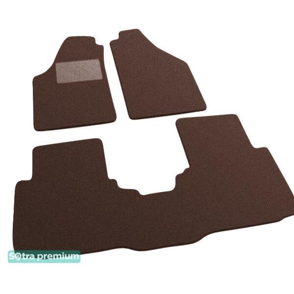 Sotra 07211-CH-CHOCO Interior mats Sotra two-layer brown for Lancia Musa (2004-2012), set 07211CHCHOCO: Buy near me in Poland at 2407.PL - Good price!