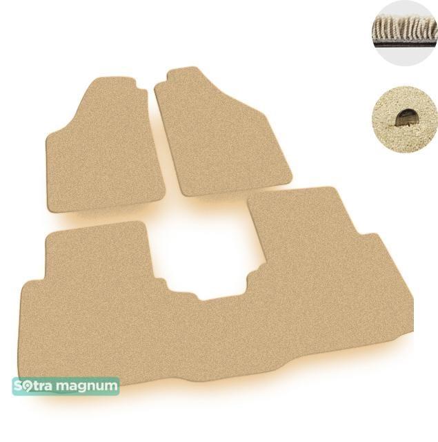 Sotra 07211-MG20-BEIGE Interior mats Sotra two-layer beige for Lancia Musa (2004-2012), set 07211MG20BEIGE: Buy near me in Poland at 2407.PL - Good price!