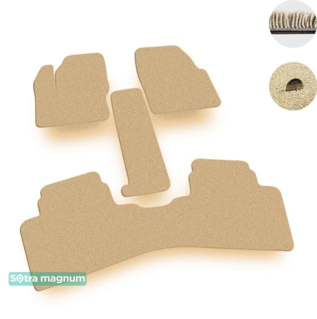 Sotra 07219-MG20-BEIGE Interior mats Sotra two-layer beige for Ford Grand c-max (2010-), set 07219MG20BEIGE: Buy near me in Poland at 2407.PL - Good price!