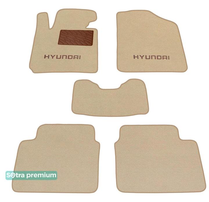 Sotra 07228-CH-BEIGE Interior mats Sotra two-layer beige for Hyundai Veloster (2011-), set 07228CHBEIGE: Buy near me in Poland at 2407.PL - Good price!