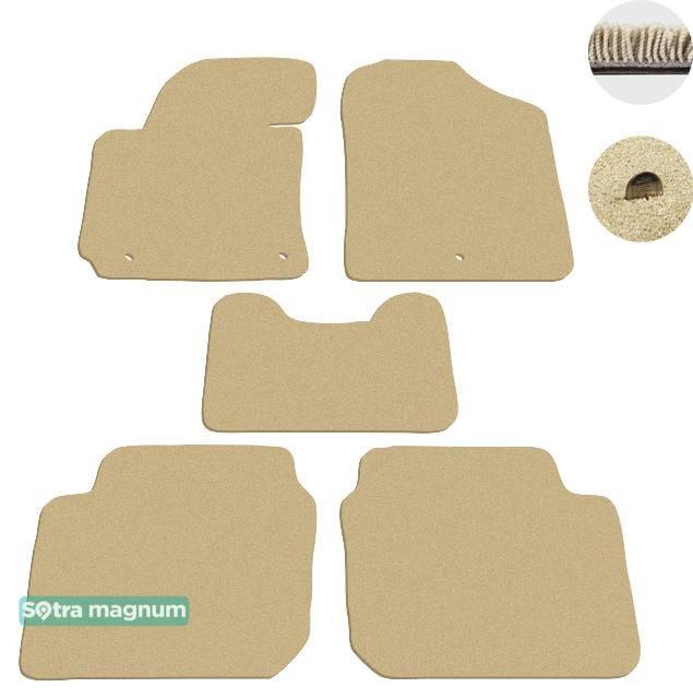 Sotra 07230-MG20-BEIGE Interior mats Sotra two-layer beige for Hyundai Elantra (2010-), set 07230MG20BEIGE: Buy near me in Poland at 2407.PL - Good price!