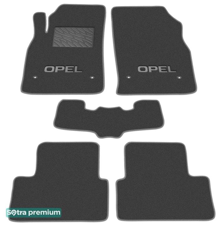Sotra 07234-CH-GREY Interior mats Sotra two-layer gray for Opel Astra j (2010-2015), set 07234CHGREY: Buy near me in Poland at 2407.PL - Good price!