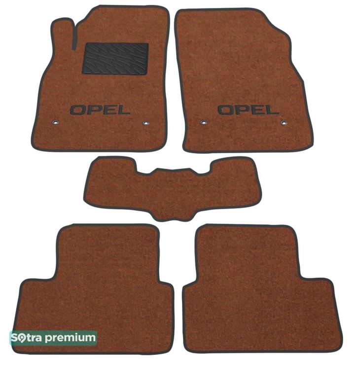 Sotra 07234-CH-TERRA Interior mats Sotra two-layer terracotta for Opel Astra j (2010-2015), set 07234CHTERRA: Buy near me at 2407.PL in Poland at an Affordable price!